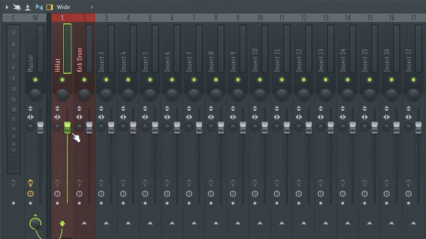 Volume, Pan, and EQ Volume, Pan, and EQ