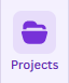 Projects tab icon Screenshot of the Projects tab icon