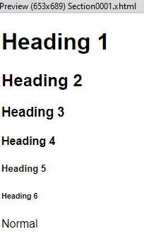 Heading Sizes Heading Sizes