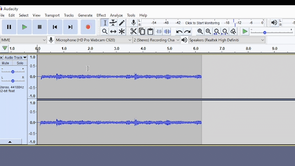 Audacity - Add Effect Audacity - Add Effect