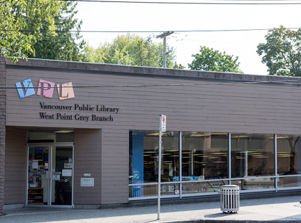 Exterior of West Point Grey Branch
