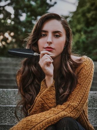 A photo of the writer Sheila Arellano